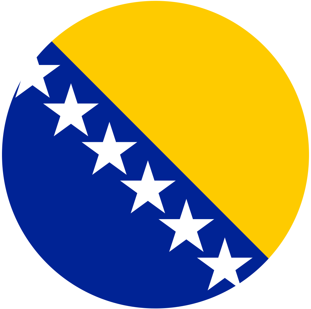 Bosnien-Herzegowina Flagge